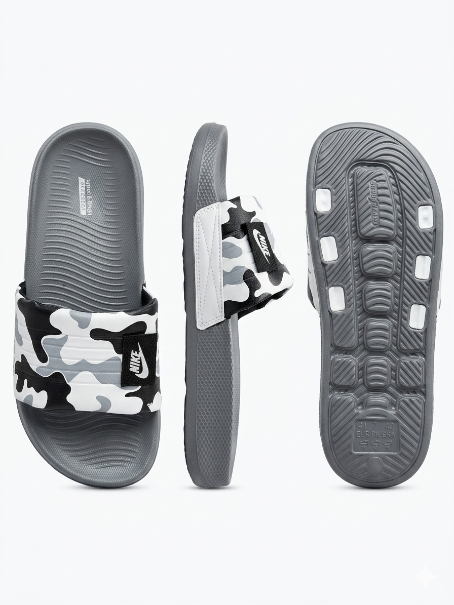 Kicks Concrete Camo - Grey Camouflage- 256