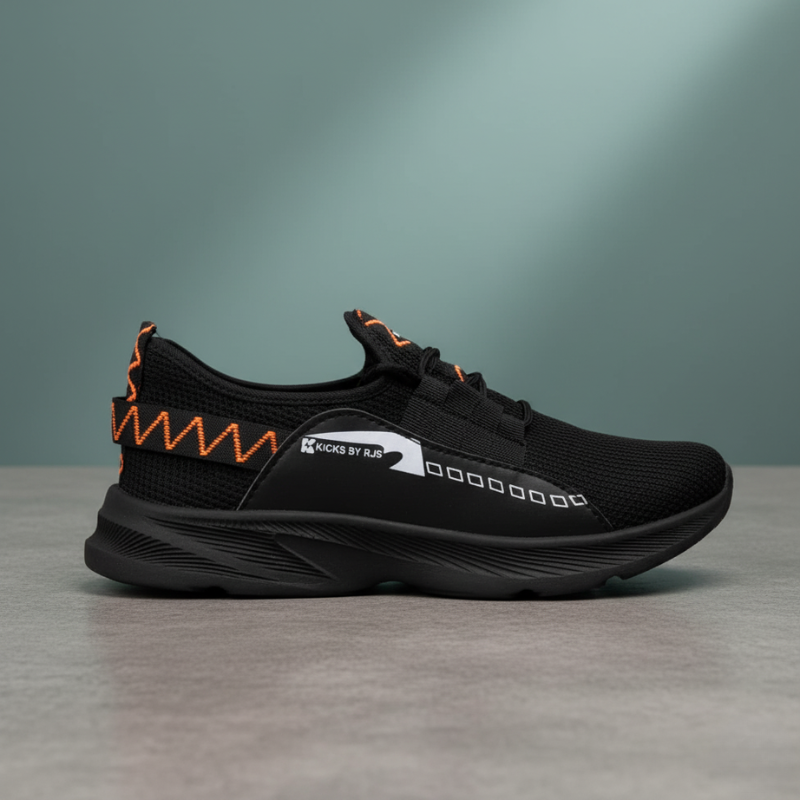 Kicks Runner Drift black Sneaker - 062