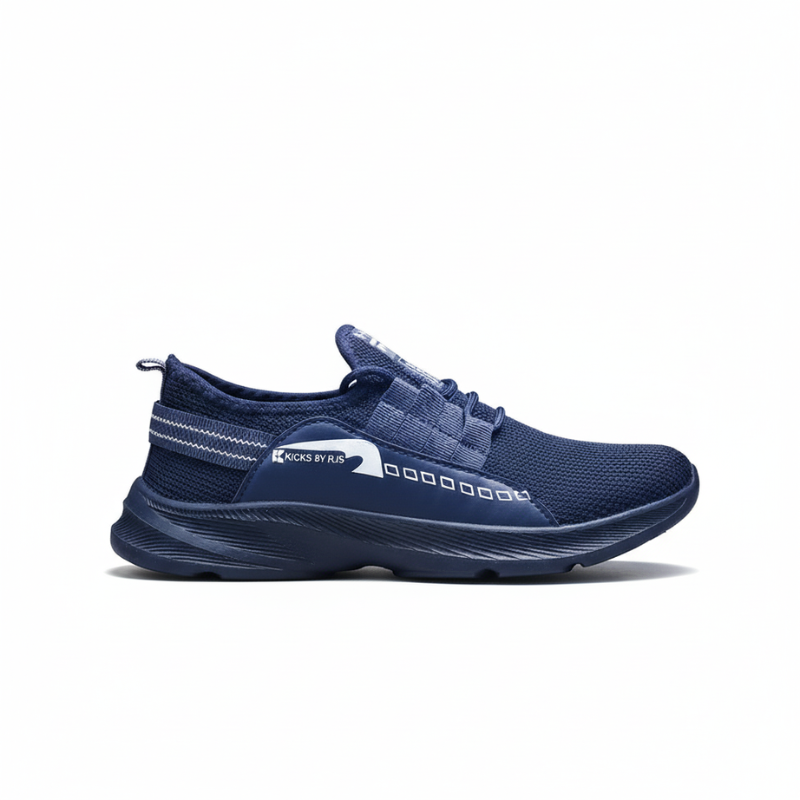 Kicks Runner Drift Blue Sneaker - 047
