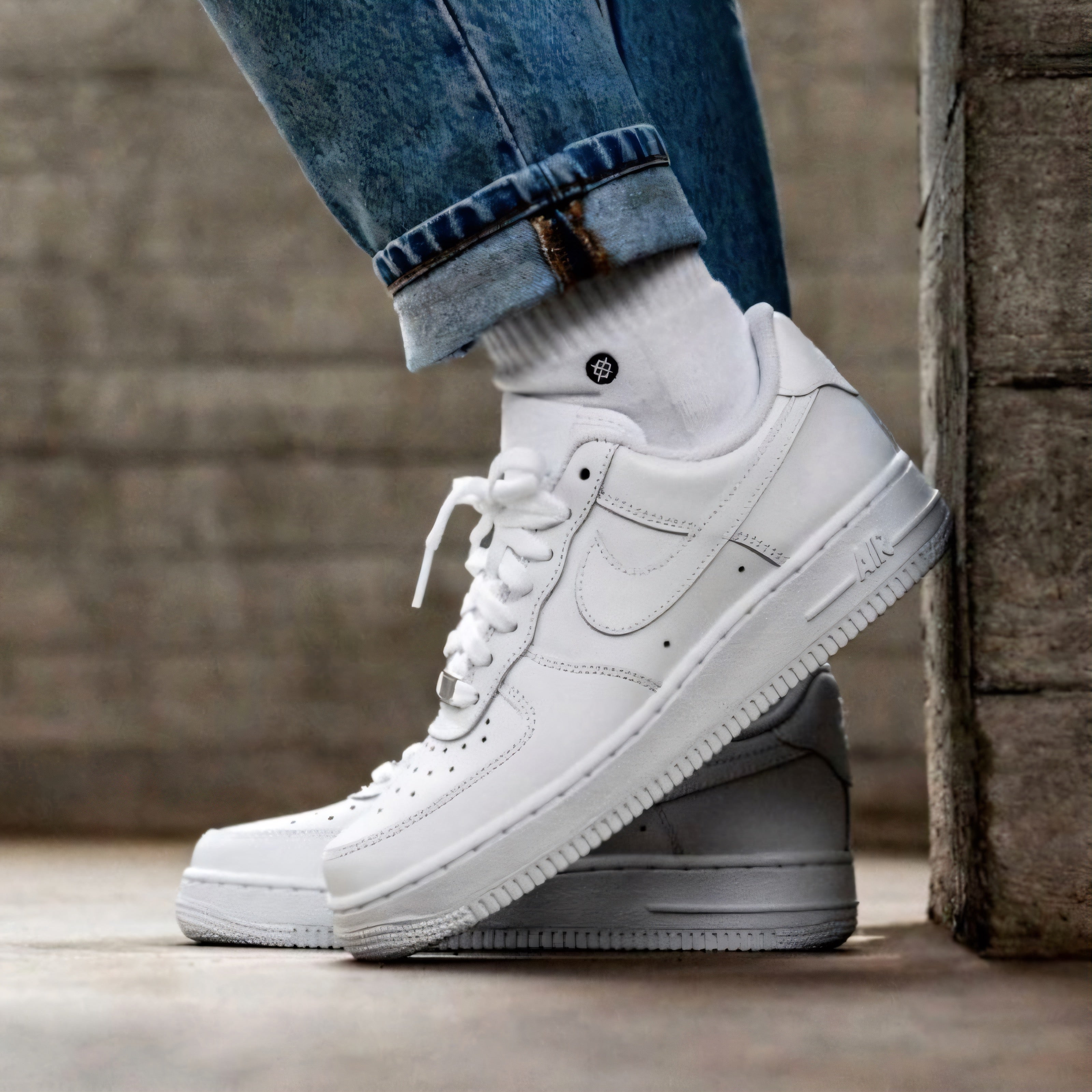 Kicks Air Force 1 - All White - 181