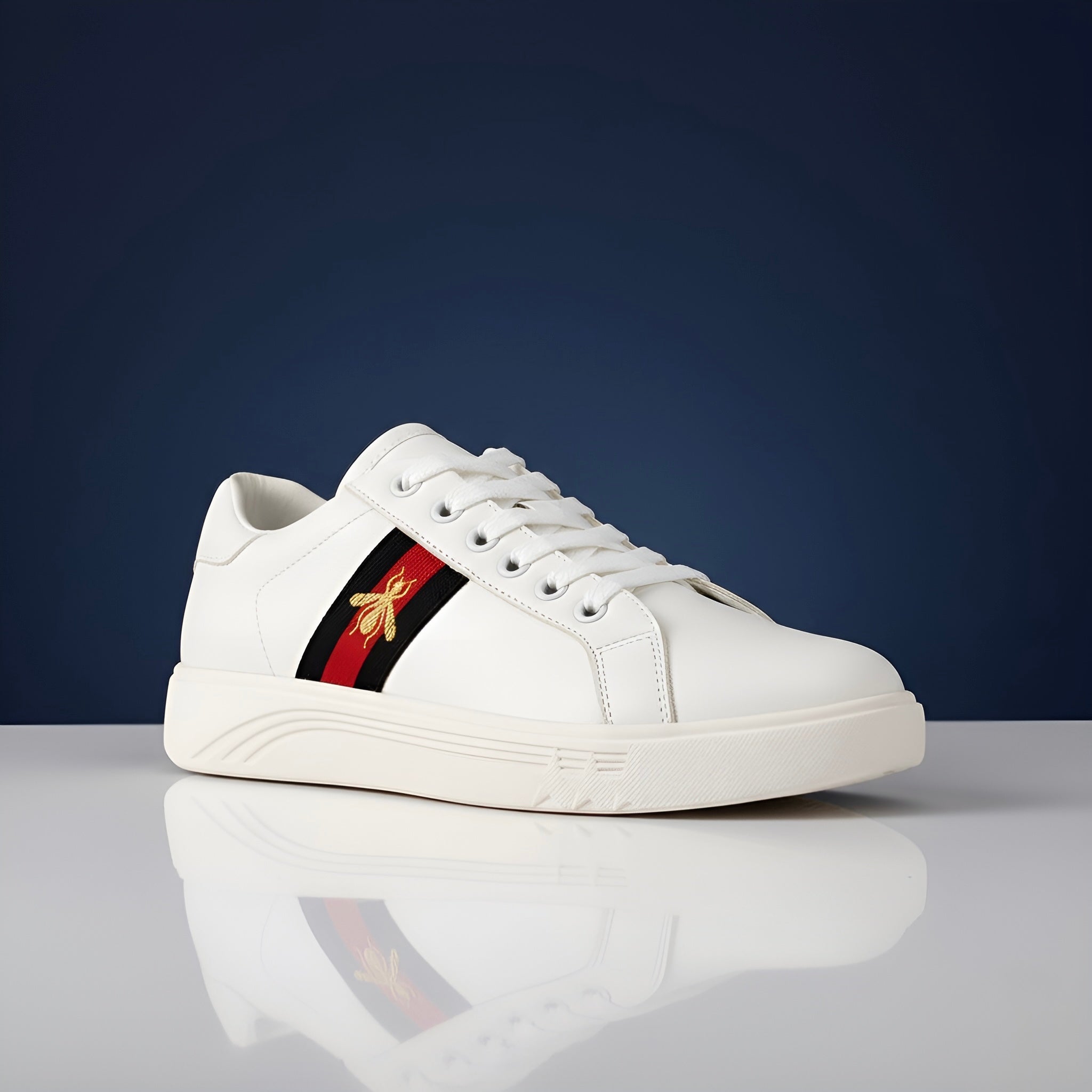 Buzz-Line White Sneaker - 055