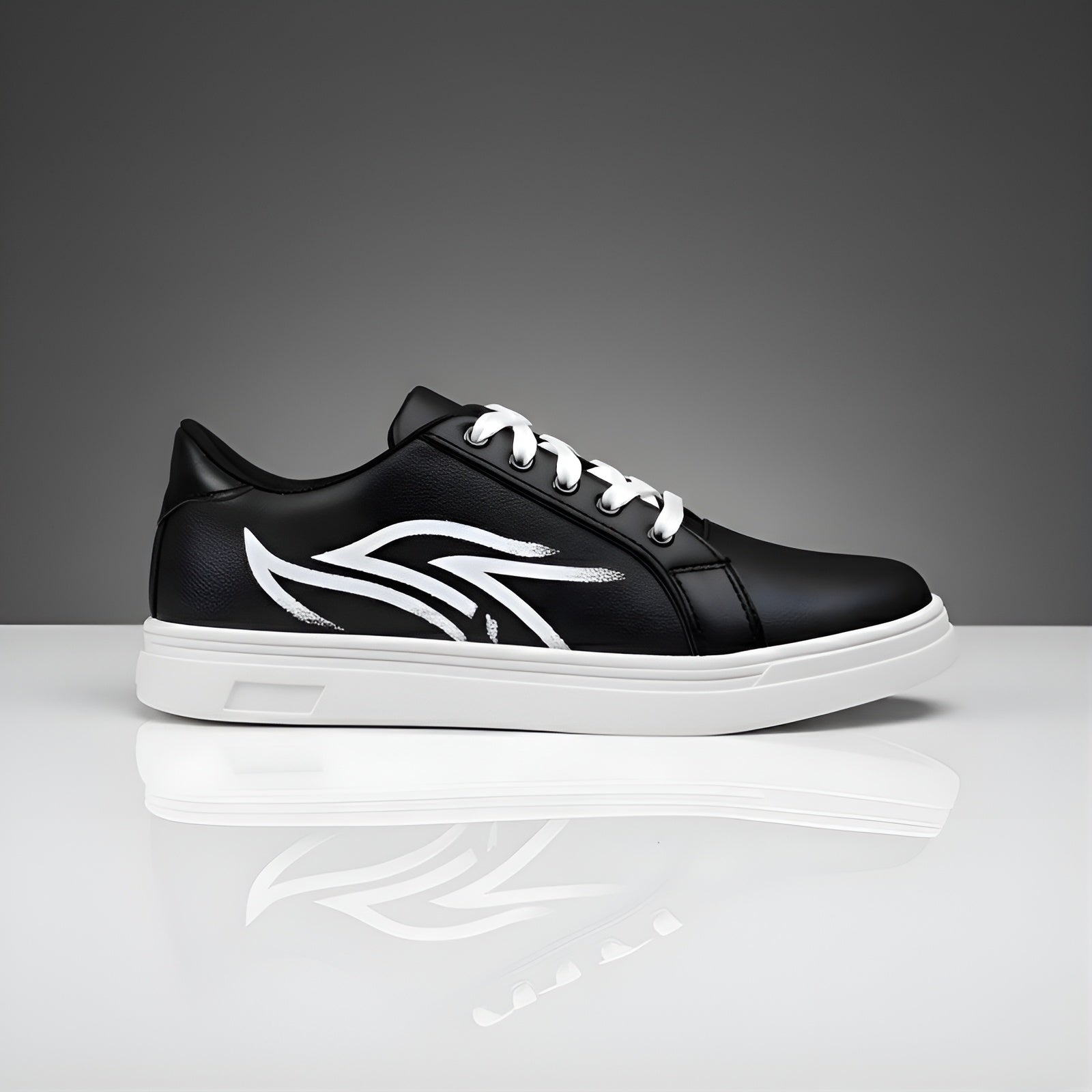 Kicks Night Strike Black Sneaker - 054