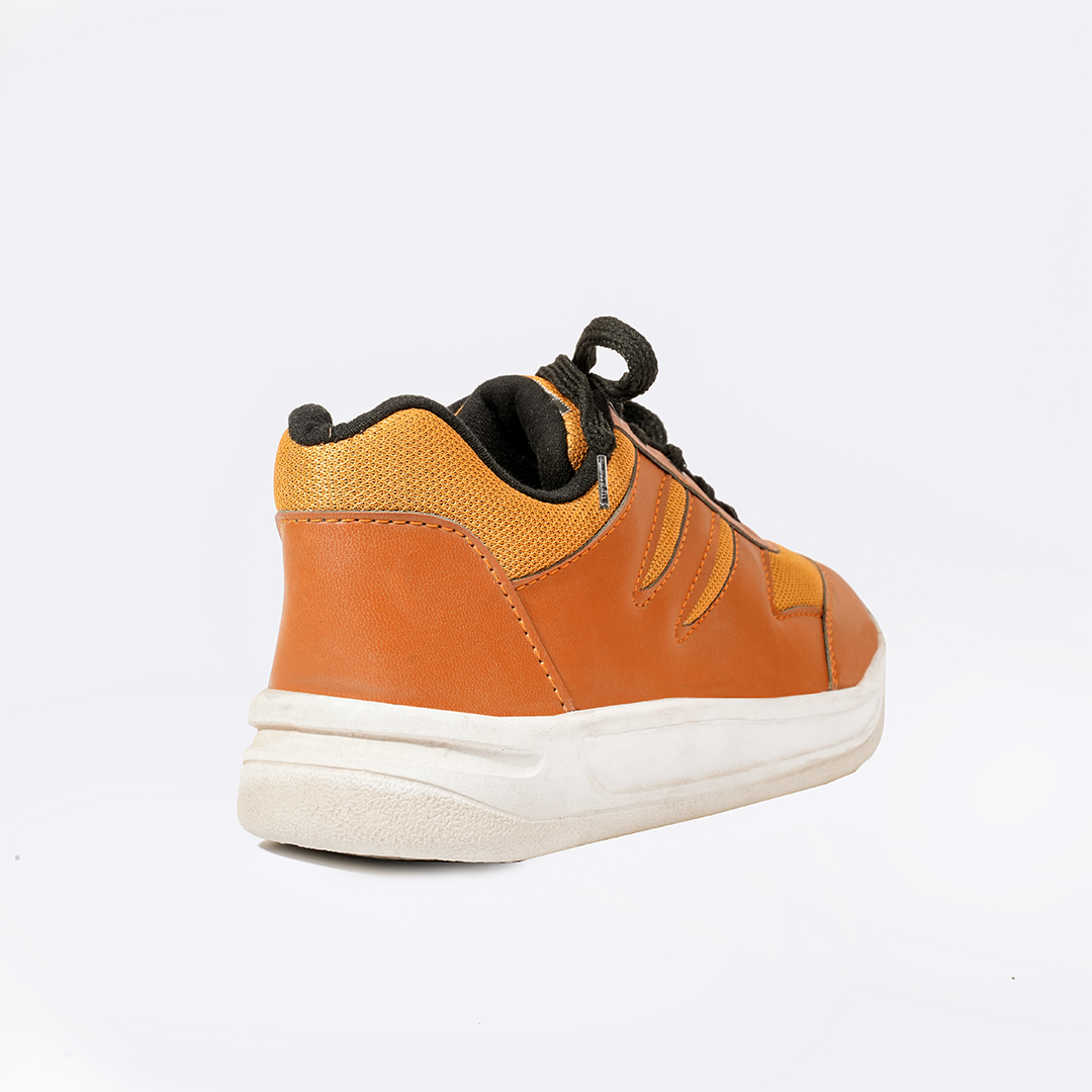 Cheetah Stripes Sneaker Mustard - 044