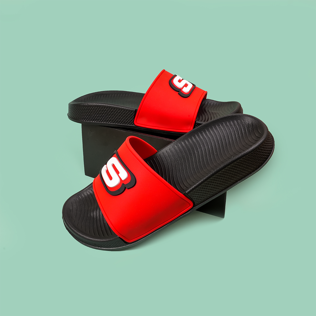 Kicks S Mono Slide Red/Black - 022