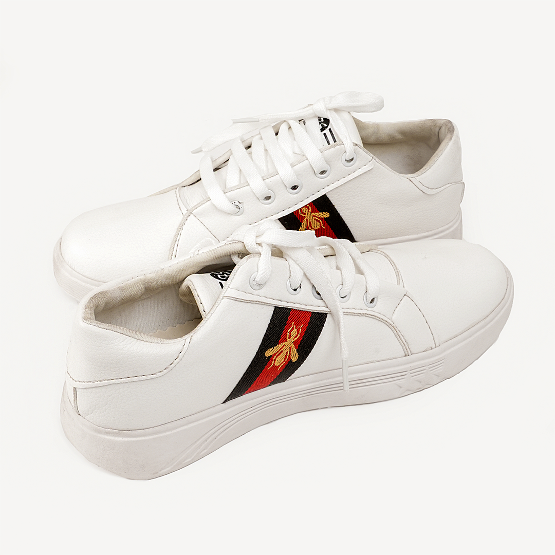Buzz-Line White Sneaker - 055