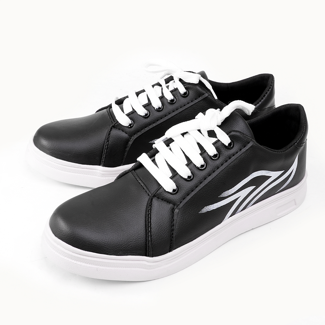 Night Strike Black Sneaker - 054