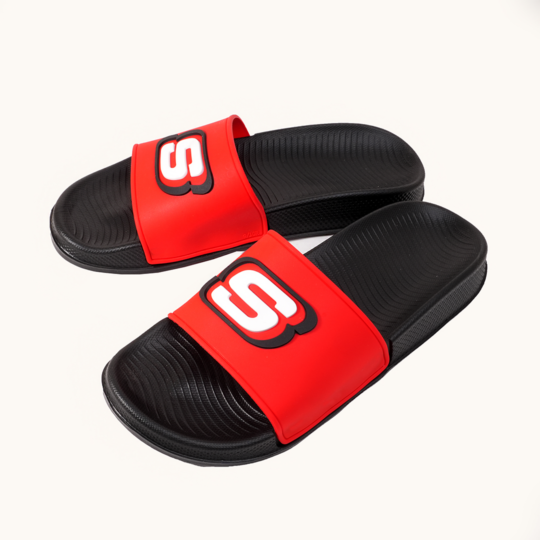 Kicks S Mono Slide Red/Black - 022