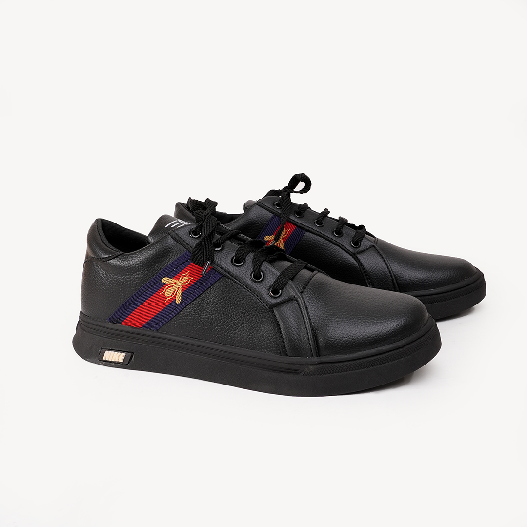 Buzz-Line Black Sneaker - 058