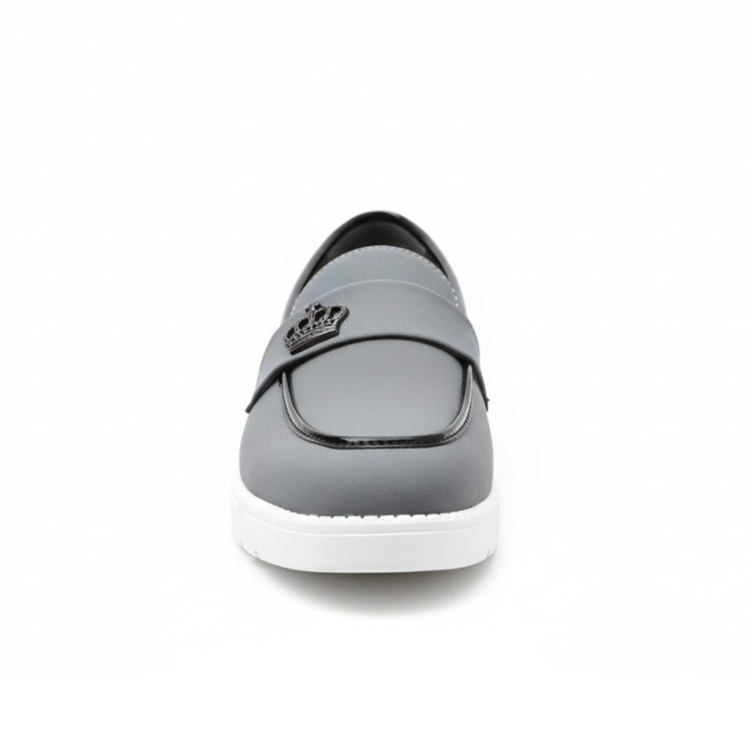 Kicks Grey Monarch Loafer - 071