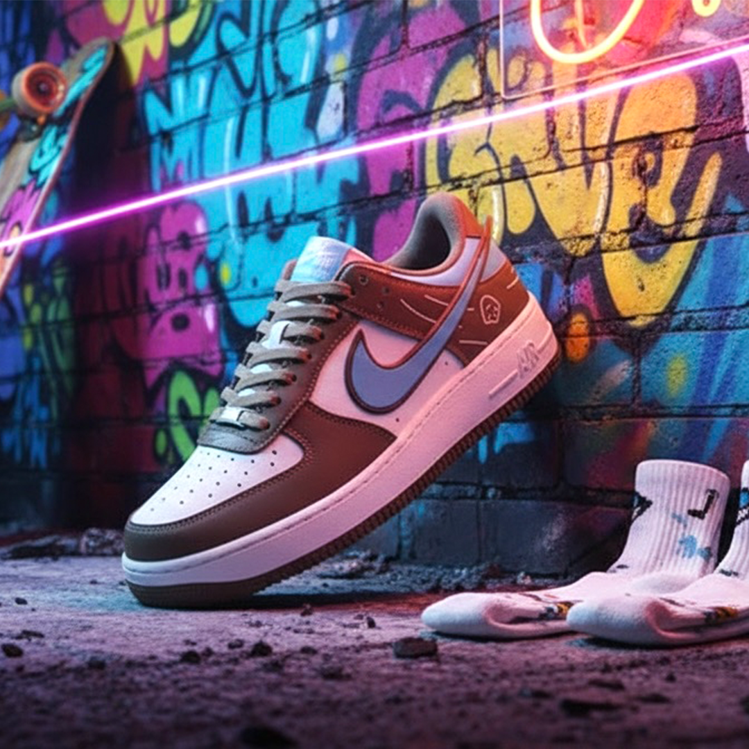 Kicks Air Force 1 - Desert Blue - 071