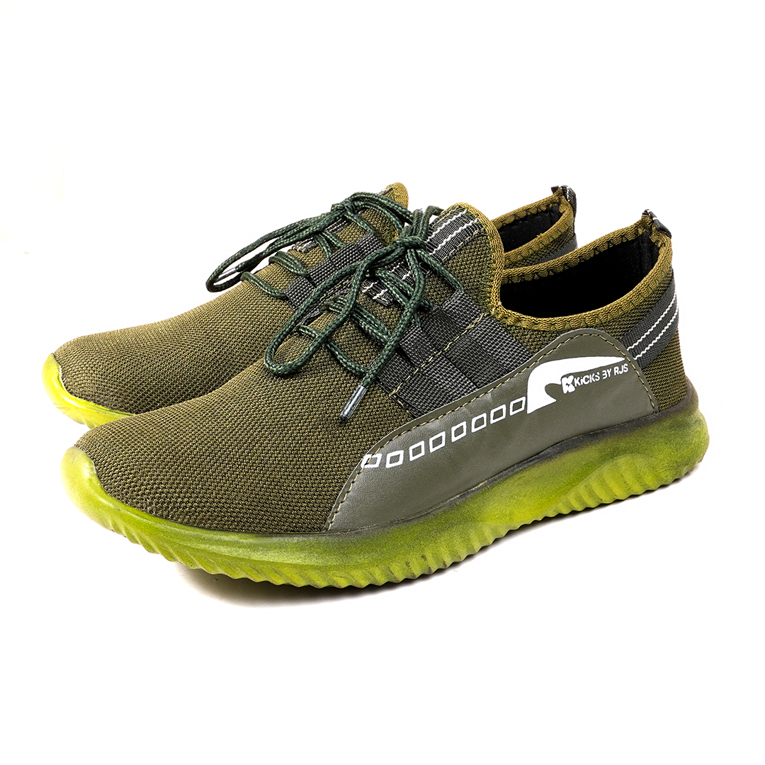Runner Drift Green Sneaker - 034