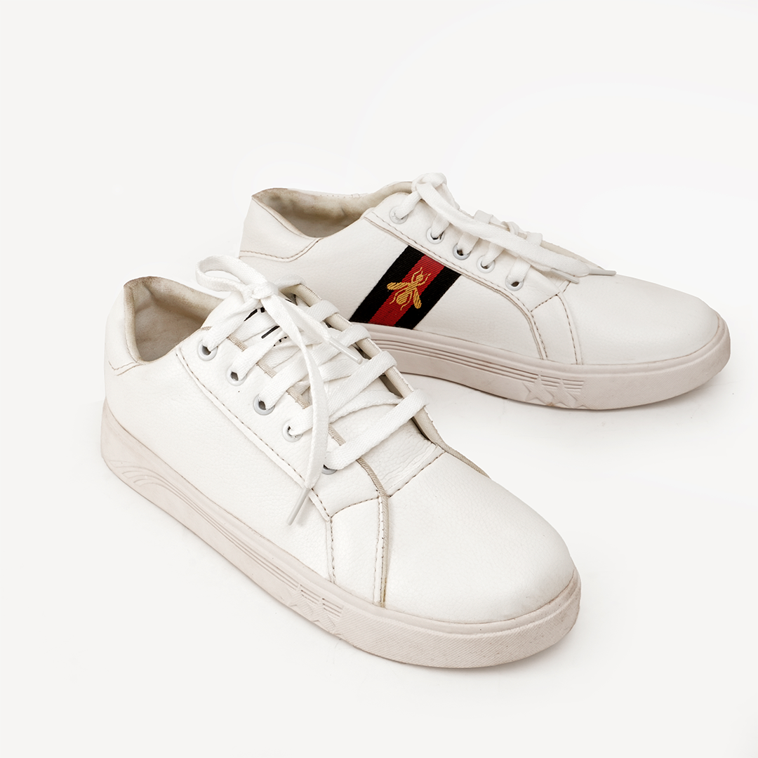 Buzz-Line White Sneaker - 055