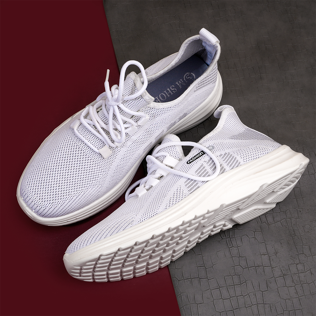 Aero Knit Sneaker Light Grey - 056