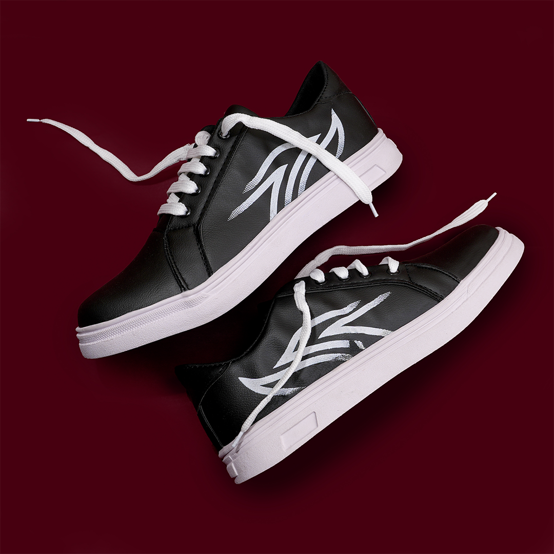 Night Strike Black Sneaker - 054