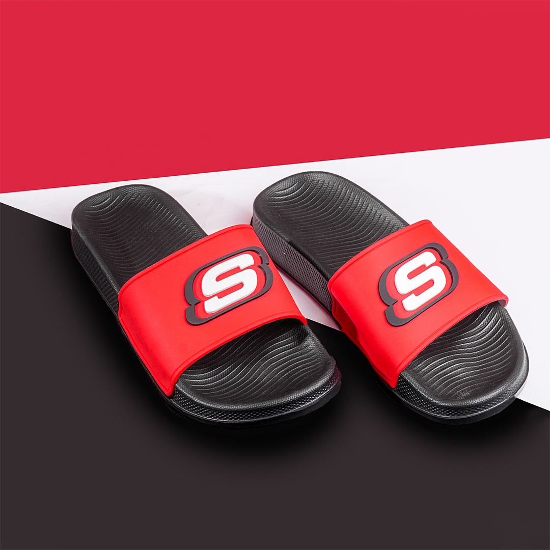 Kicks S Mono Slide Red/Black - 022