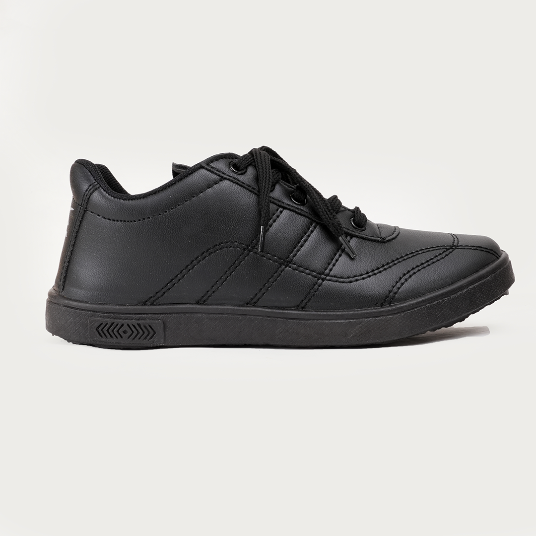 Onyx Stiched Sneaker Black - 049