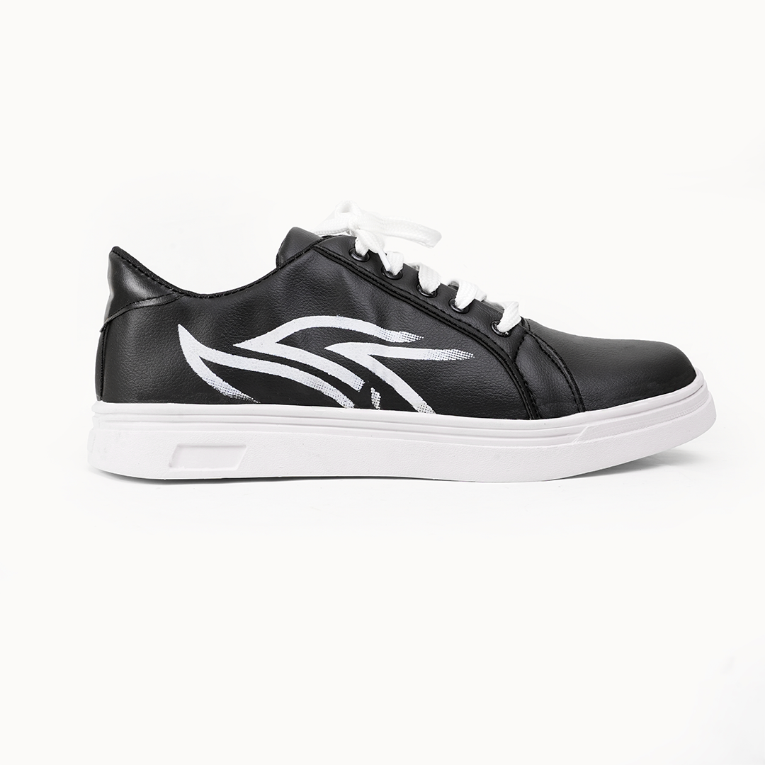 Night Strike Black Sneaker - 054