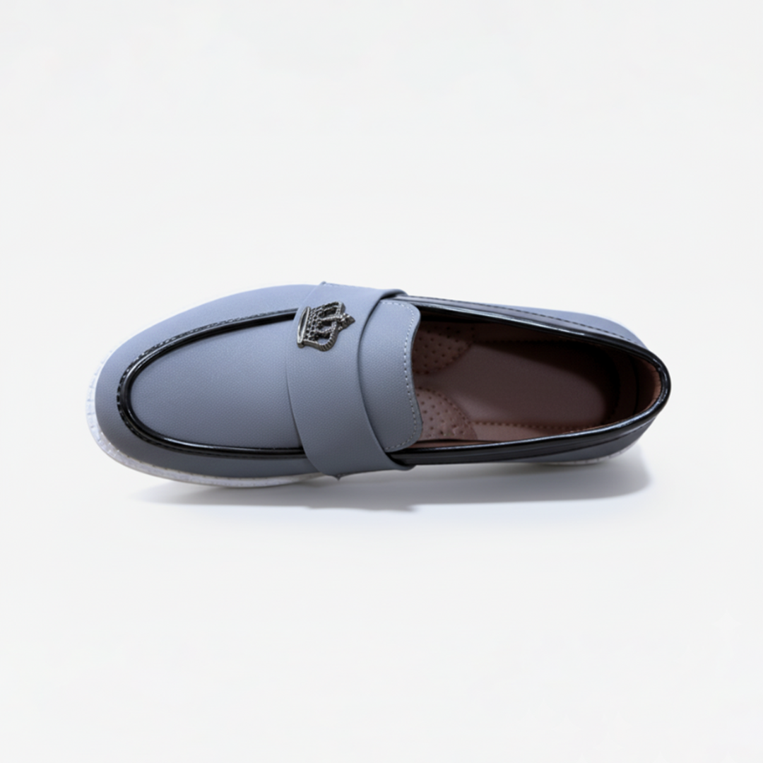 Kicks Grey Monarch Loafer - 071