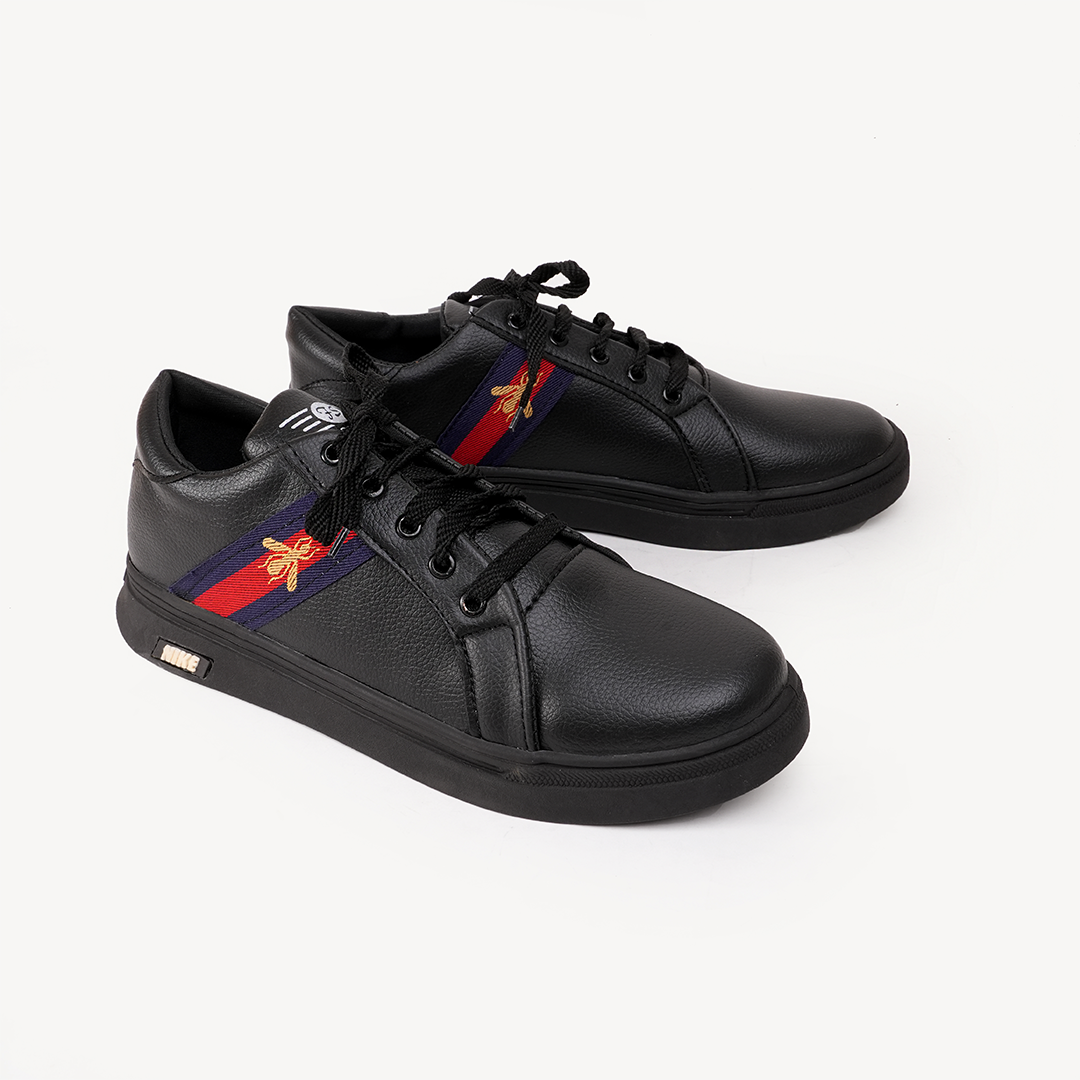 Buzz-Line Black Sneaker - 058