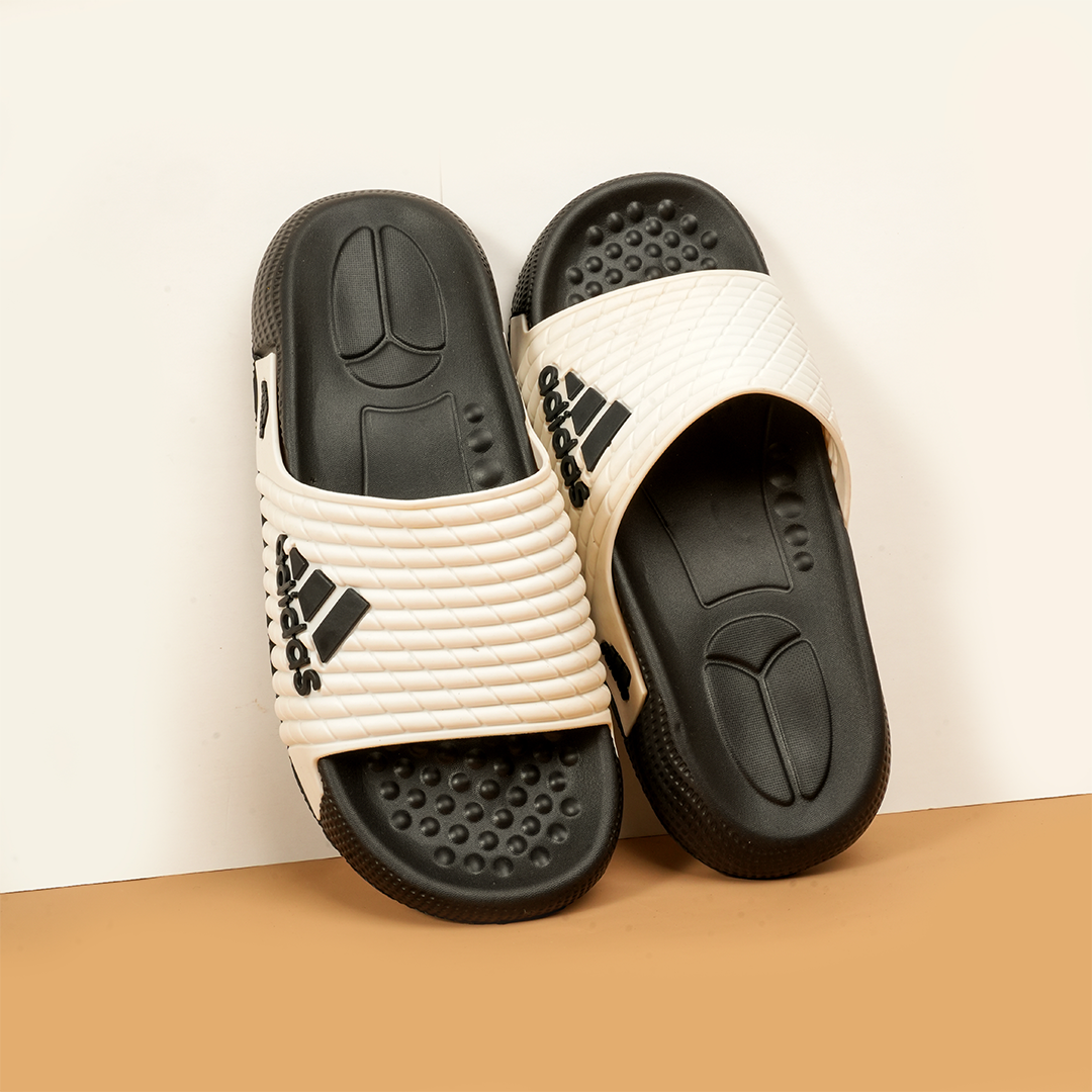 Kicks Edge Slide Black/White - 015