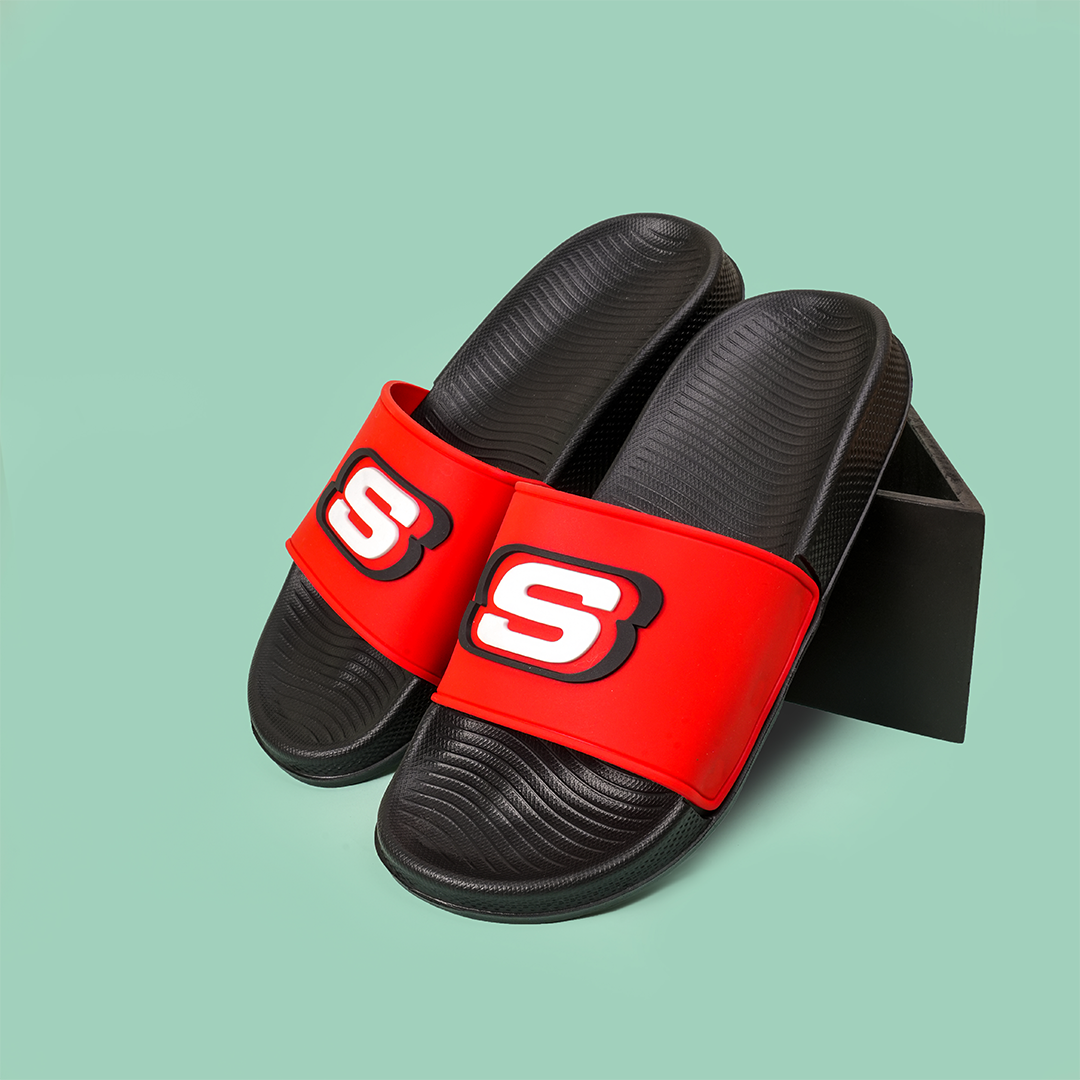 Kicks S Mono Slide Red/Black - 022