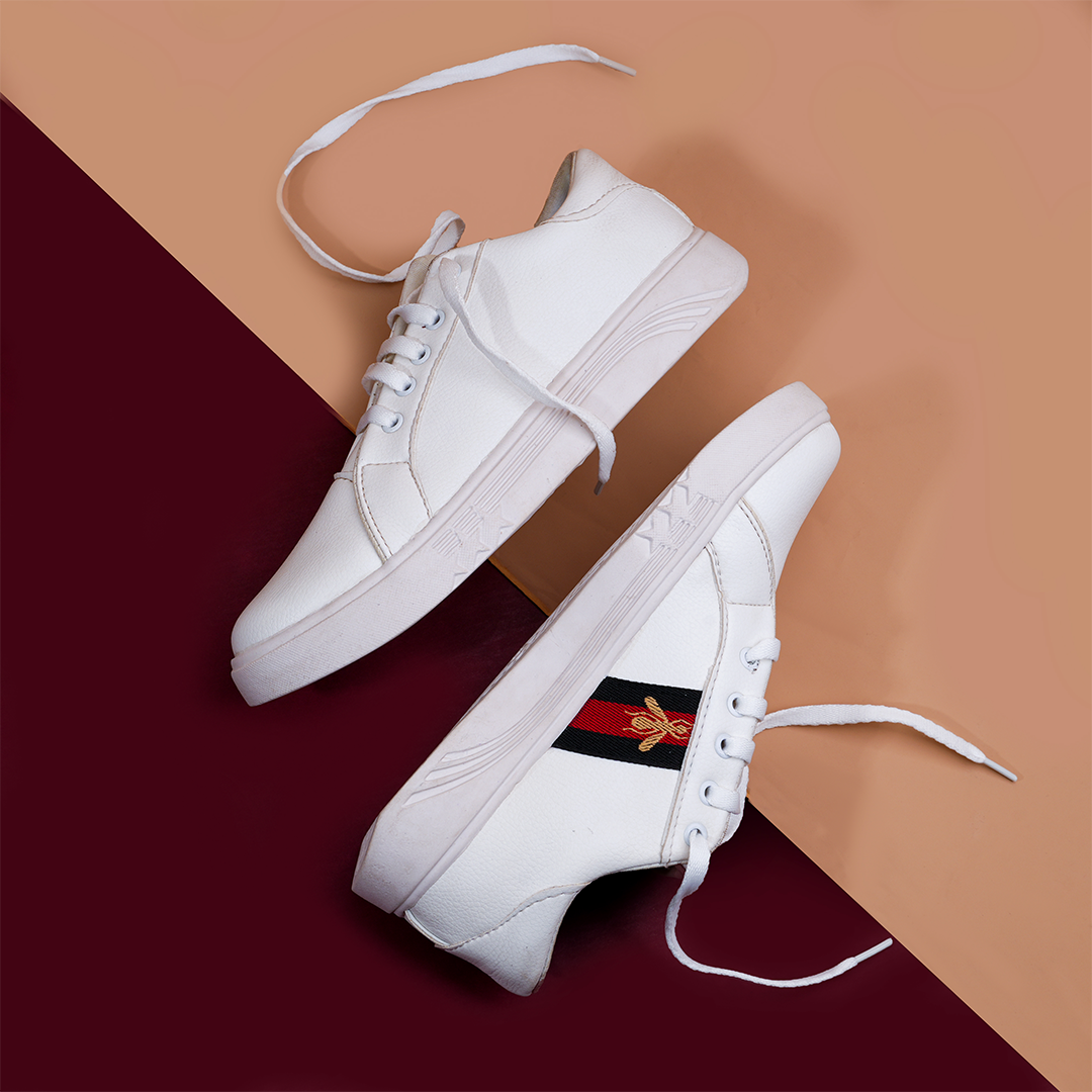 Buzz-Line White Sneaker - 055
