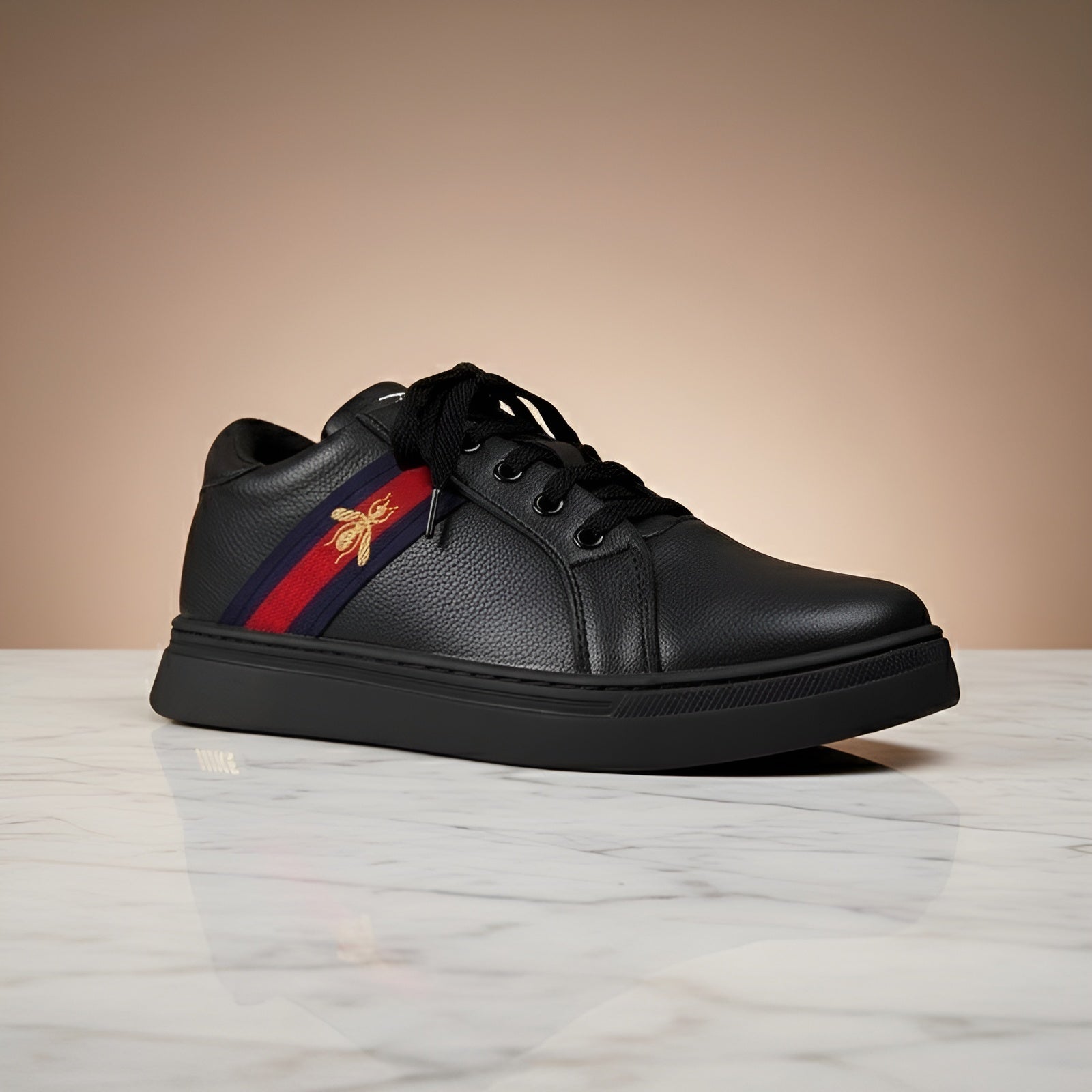 Kicks Buzz-Line Black Sneaker - 058