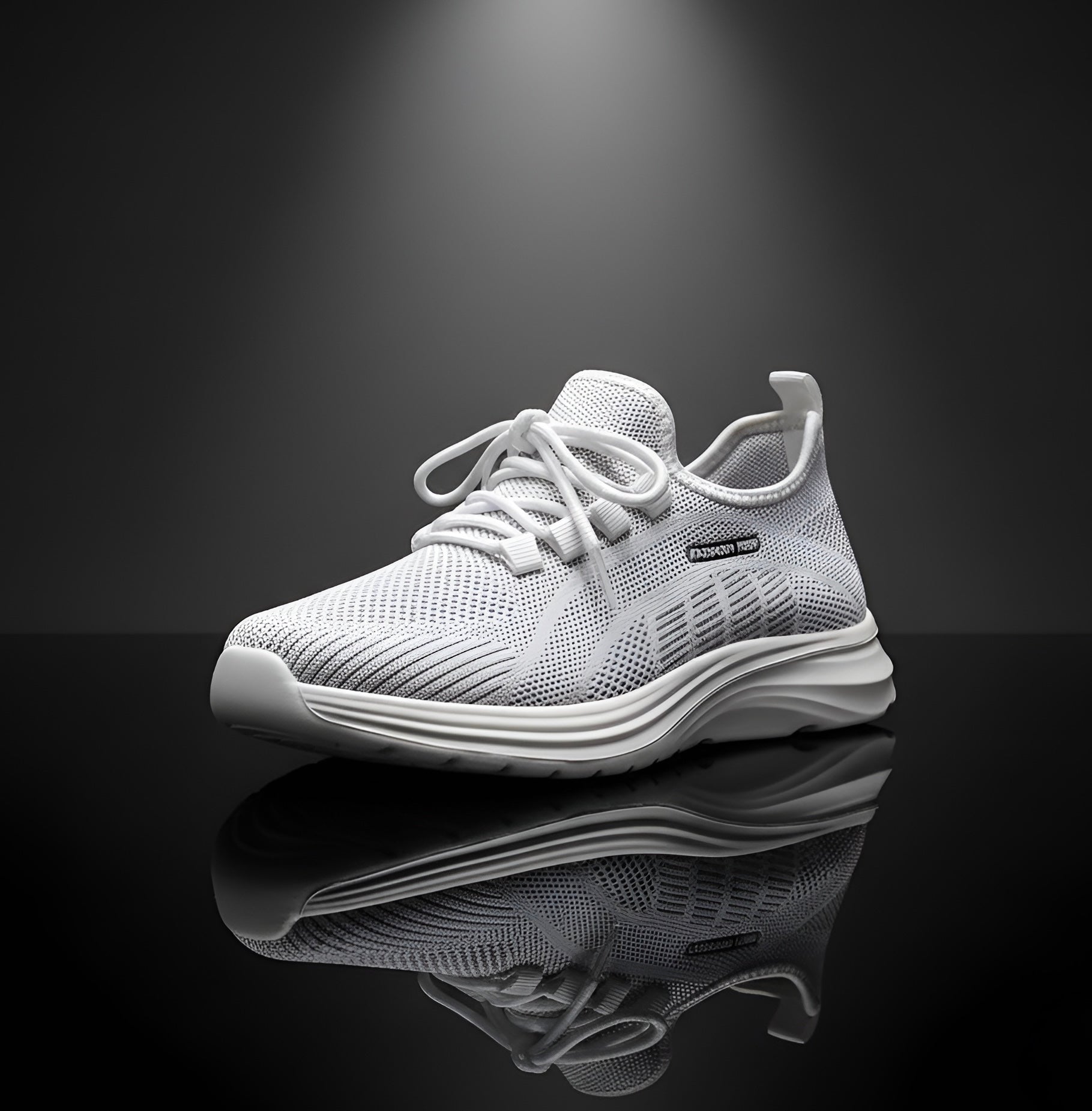 Aero Knit Sneaker Light Grey - 056
