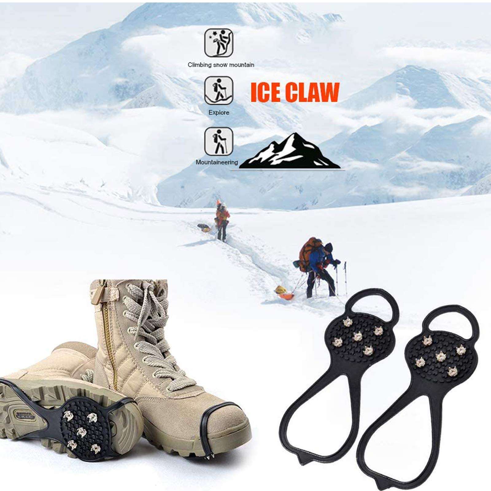 WinterWalk Anti-Slip Shoe Grips