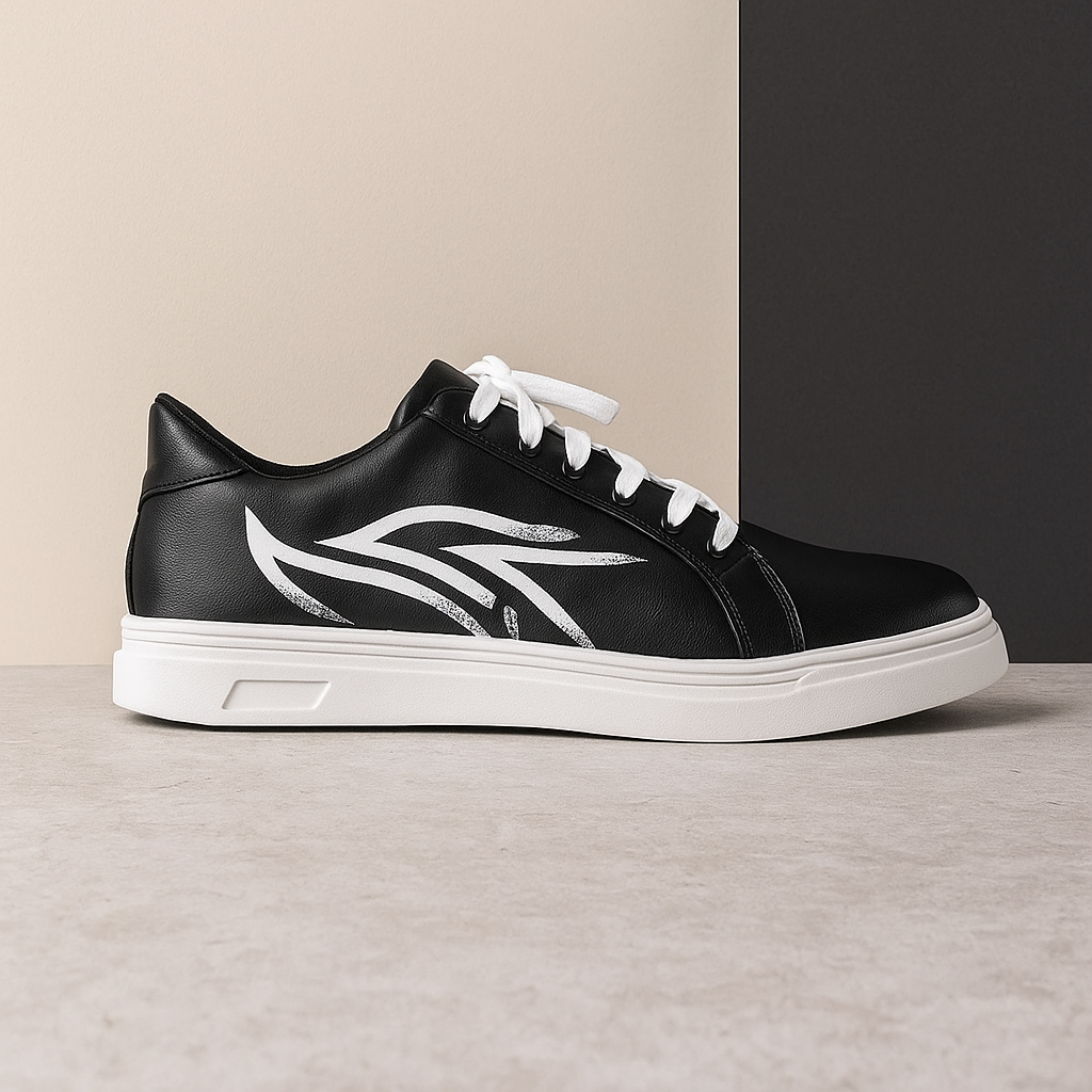 Night Strike Black Sneaker - 054
